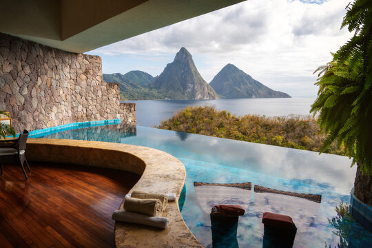 jade mountain in st lucia