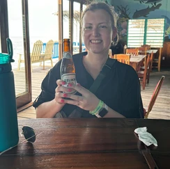 Katie Ellickson in Belize