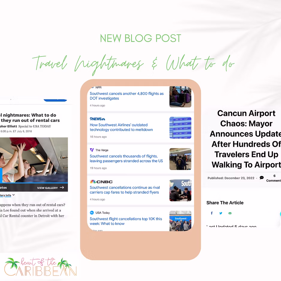 Travel Nightmare Tips